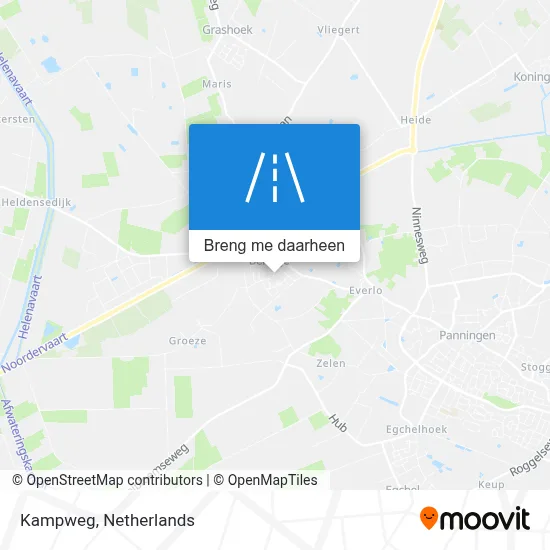 Kampweg kaart