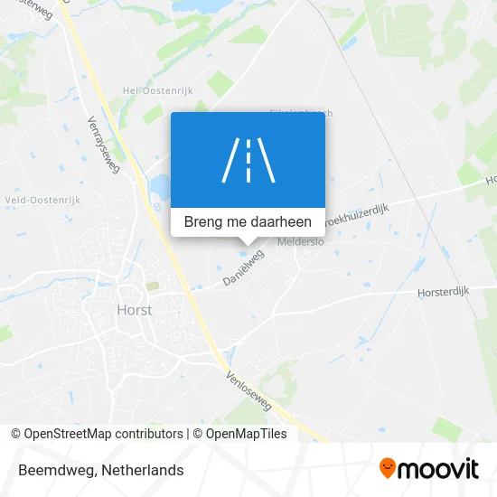 Beemdweg kaart