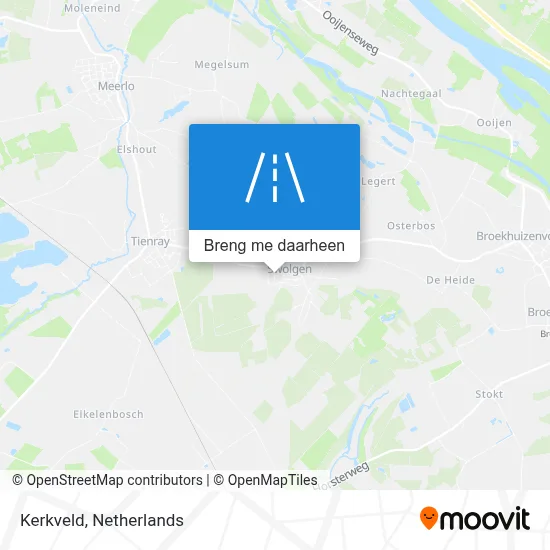 Kerkveld kaart