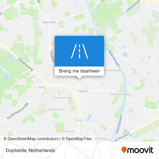 Dopheide kaart