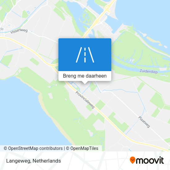 Langeweg kaart