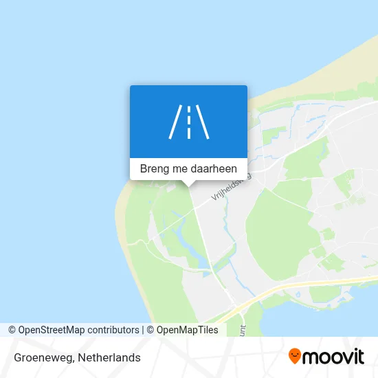 Groeneweg kaart