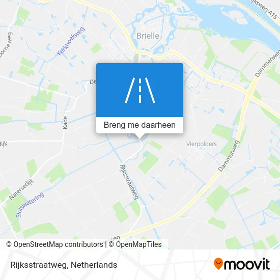 Rijksstraatweg kaart