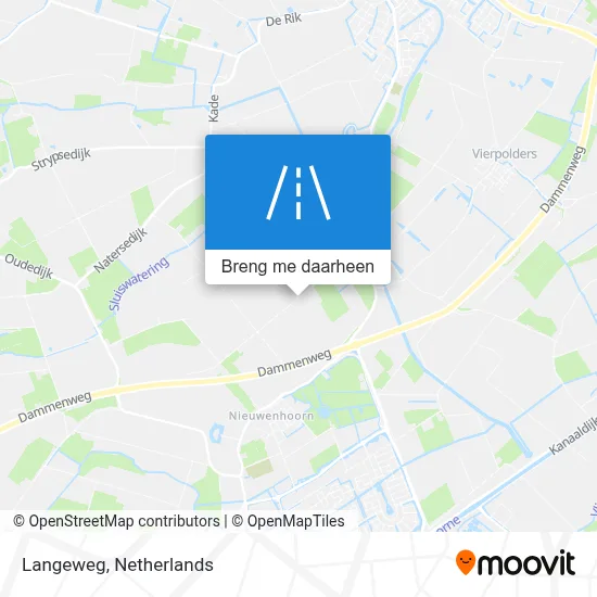 Langeweg kaart