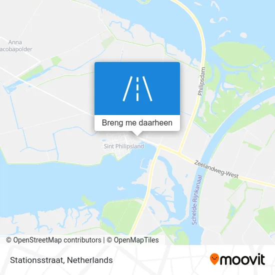 Stationsstraat kaart