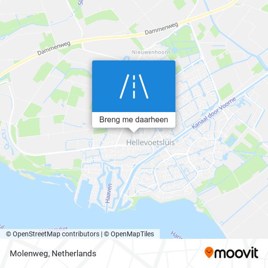 Molenweg kaart