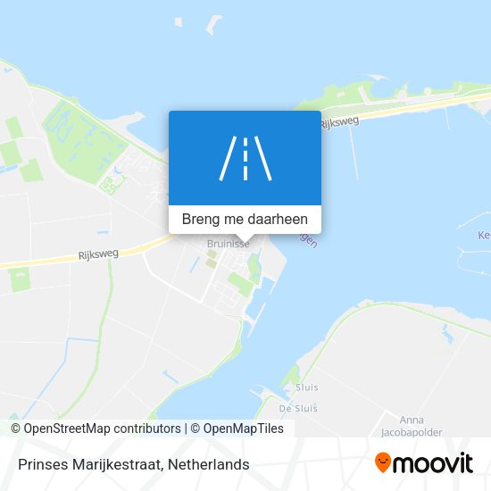 Prinses Marijkestraat kaart