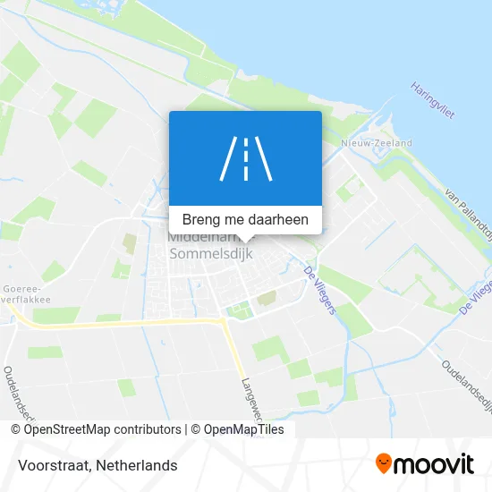 Voorstraat kaart