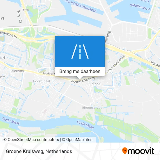 Groene Kruisweg kaart