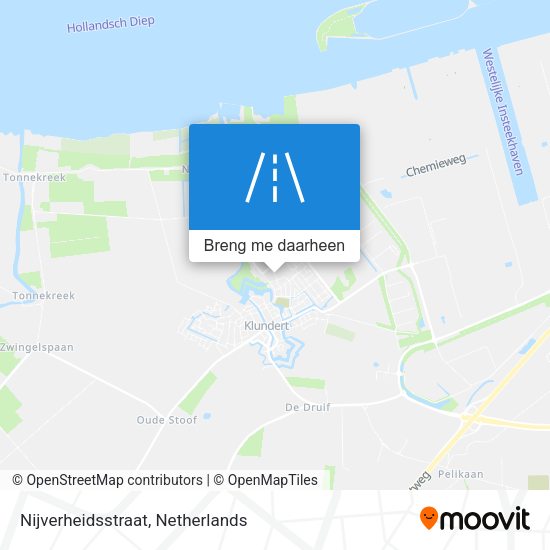 Nijverheidsstraat kaart
