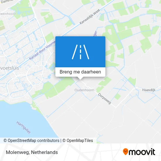 Molenweg kaart