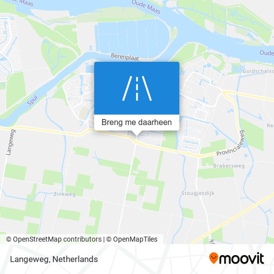 Langeweg kaart