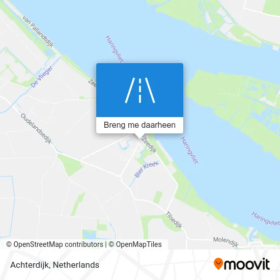 Achterdijk kaart