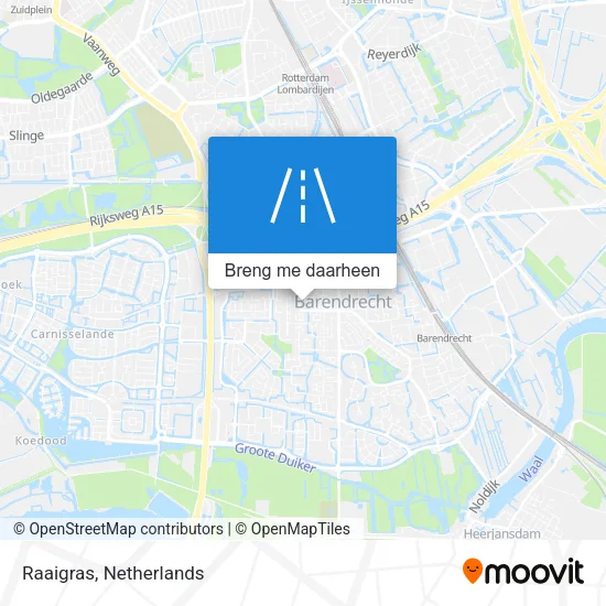 Raaigras kaart