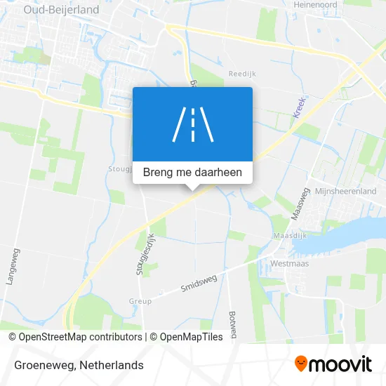 Groeneweg kaart