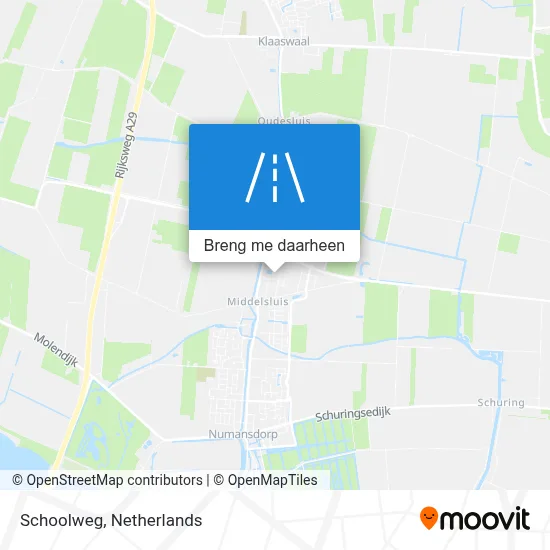 Schoolweg kaart