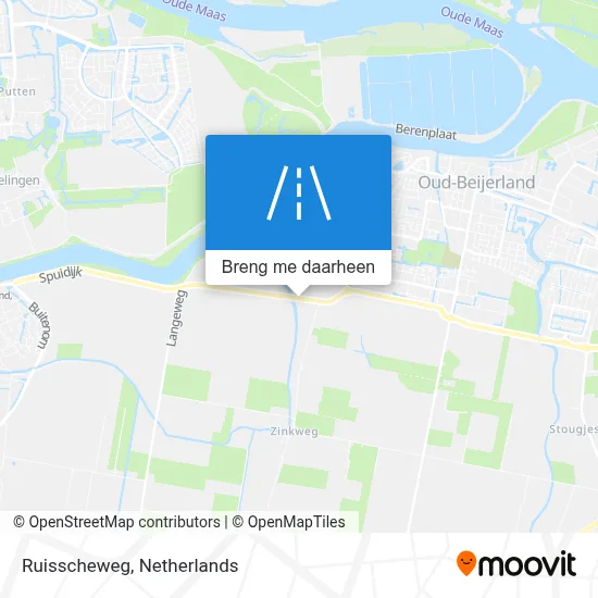 Ruisscheweg kaart