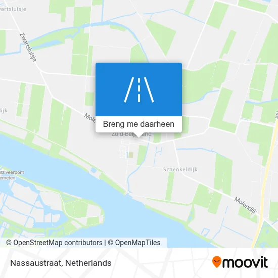 Nassaustraat kaart