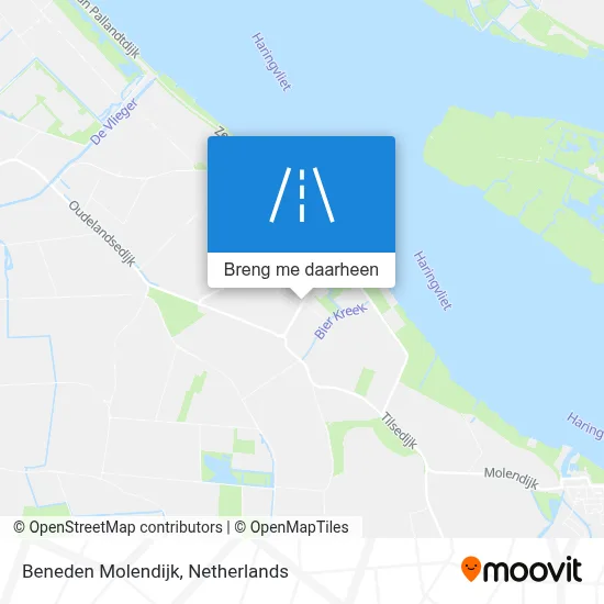 Beneden Molendijk kaart
