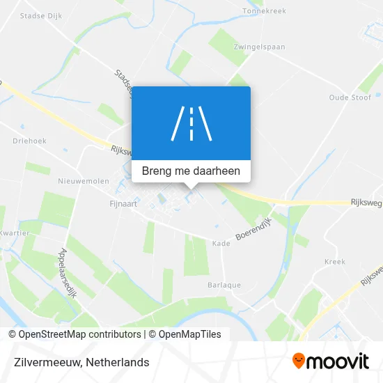 Zilvermeeuw kaart