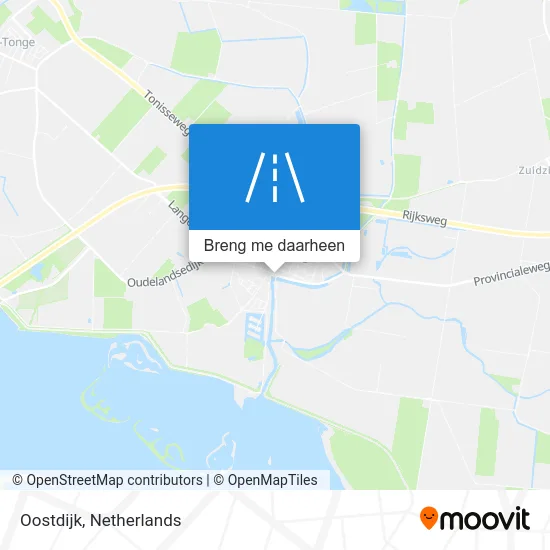 Oostdijk kaart