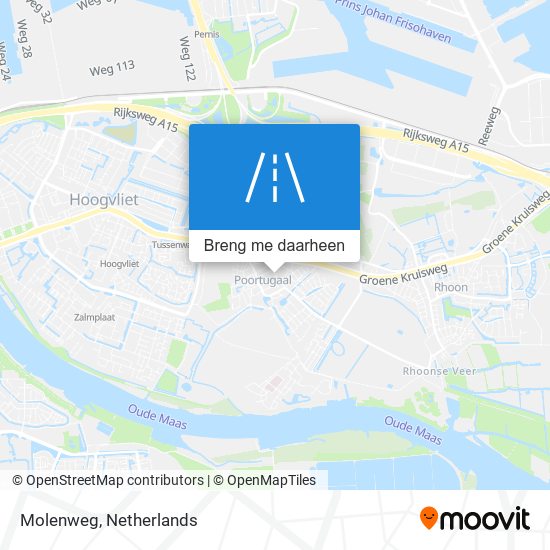 Molenweg kaart