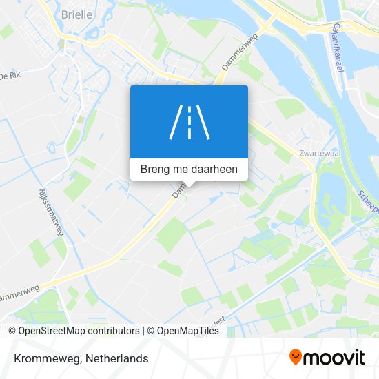 Krommeweg kaart