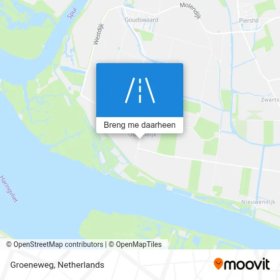 Groeneweg kaart