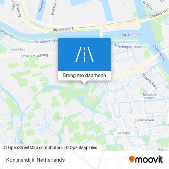 Konijnendijk kaart