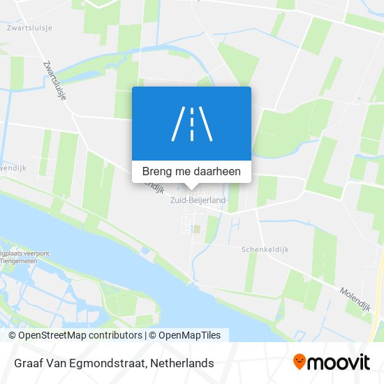 Graaf Van Egmondstraat kaart