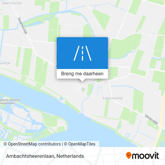 Ambachtsheerenlaan kaart