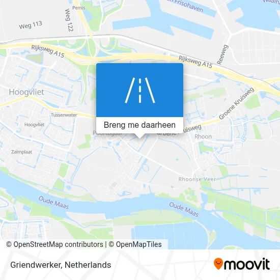 Griendwerker kaart