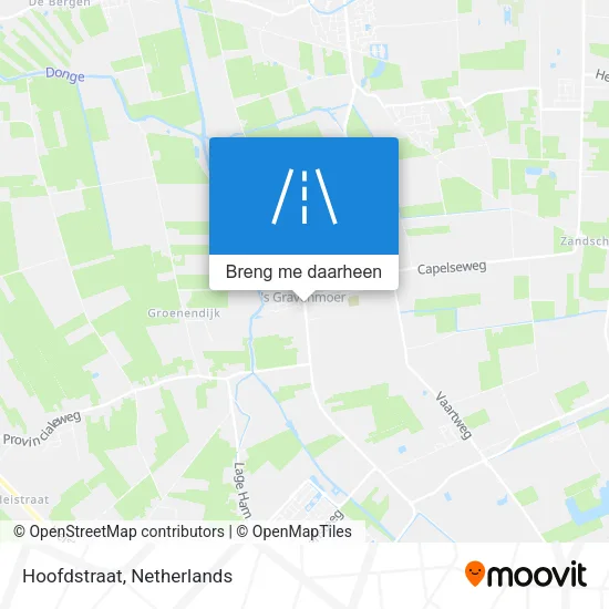 Hoofdstraat kaart