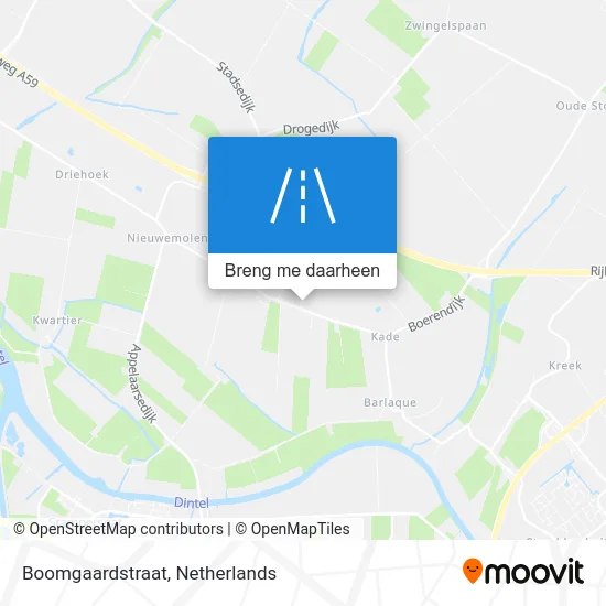 Boomgaardstraat kaart