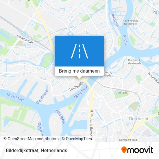 Bilderdijkstraat kaart