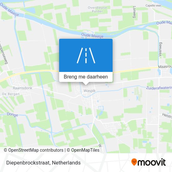 Diepenbrockstraat kaart