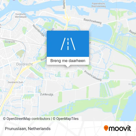 Prunuslaan kaart