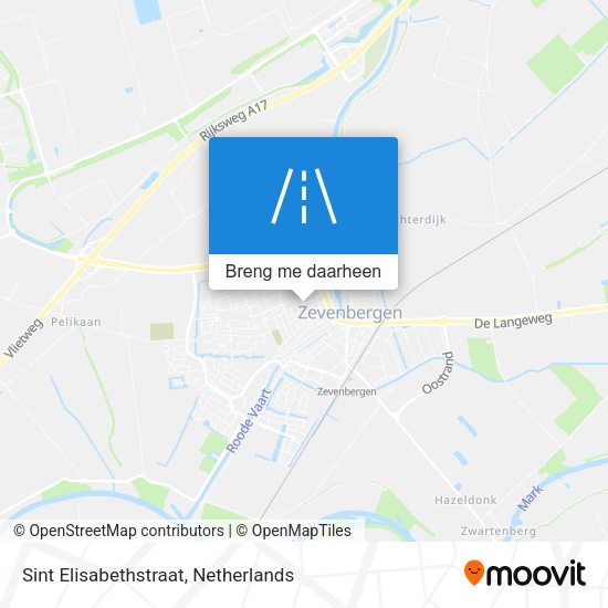 Sint Elisabethstraat kaart