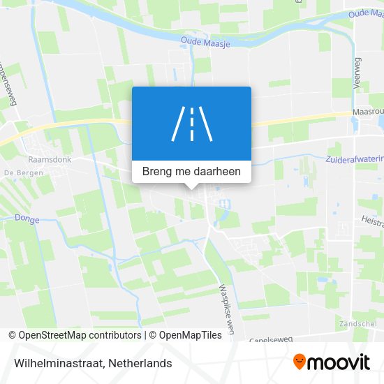 Wilhelminastraat kaart