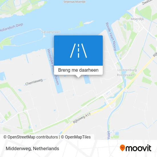 Middenweg kaart
