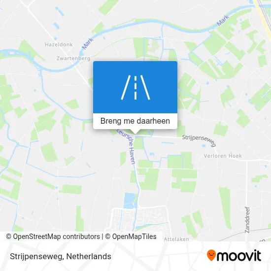 Strijpenseweg kaart