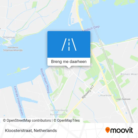 Kloosterstraat kaart