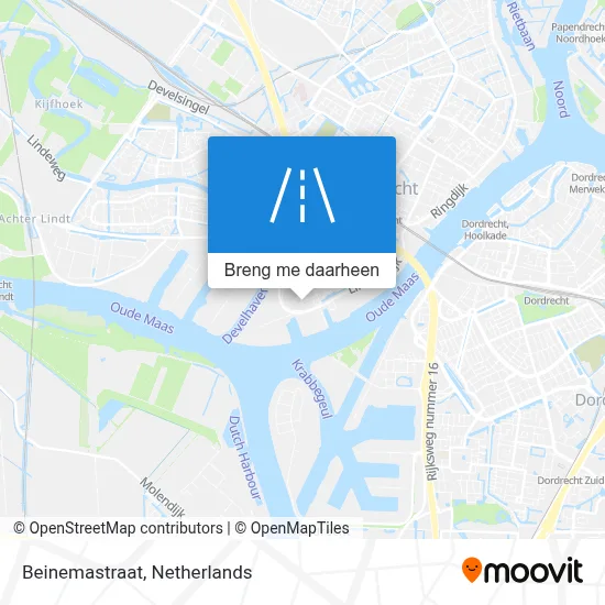 Beinemastraat kaart