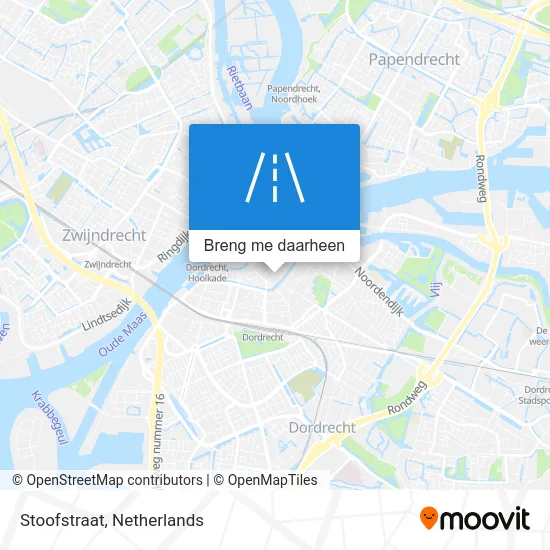 Stoofstraat kaart