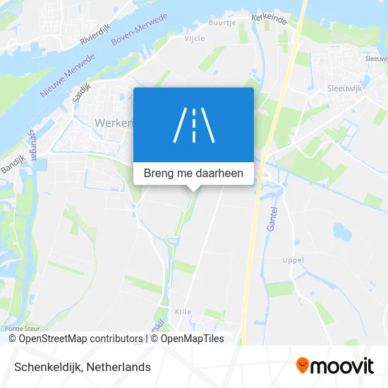 Schenkeldijk kaart