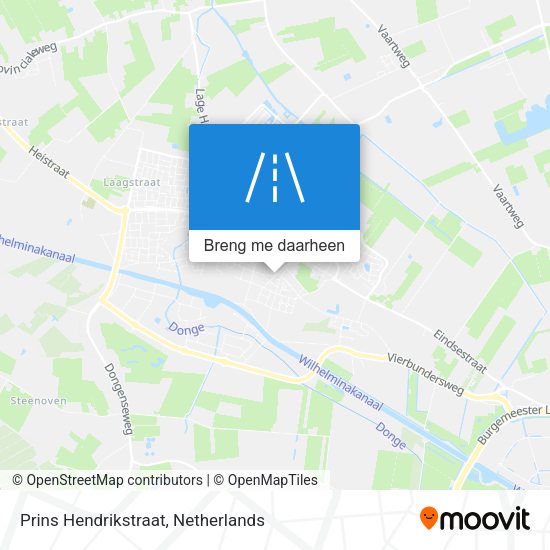 Prins Hendrikstraat kaart