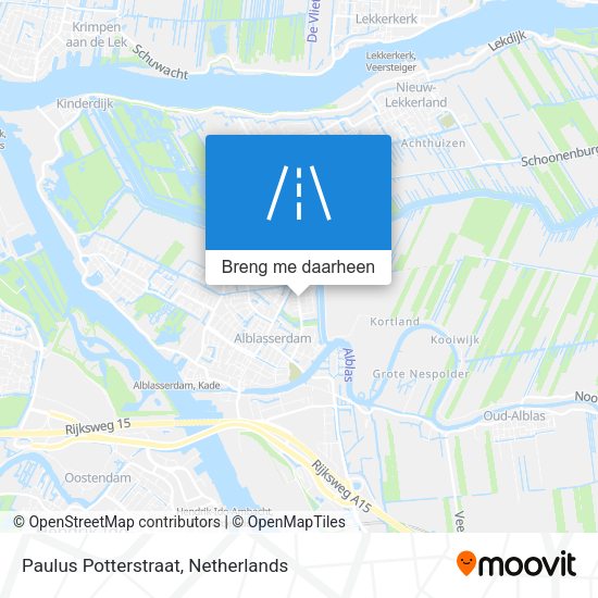 Paulus Potterstraat kaart
