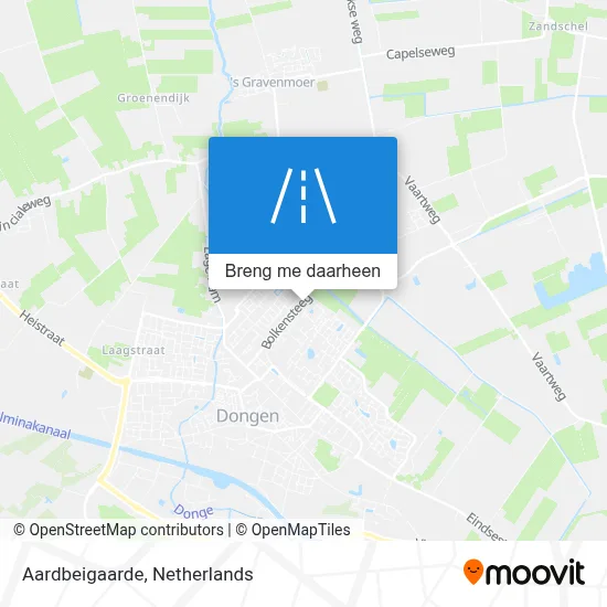 Aardbeigaarde kaart