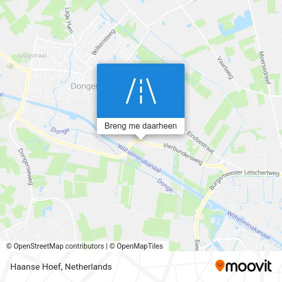 Haanse Hoef kaart