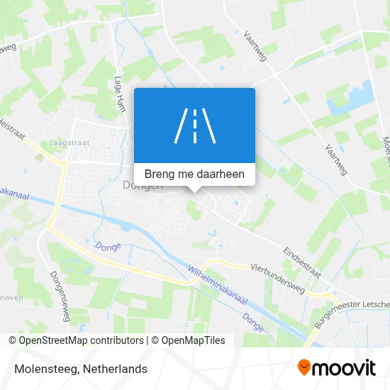 Molensteeg kaart